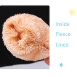 HKSICHENGKEJI Toddler Winter Warm Mittens Baby Soft Plush Gloves Knit Fleece Lined Ski Snow Gloves for Boys Girls 1-3 Years