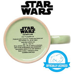 Silver Buffalo Star Wars Mandalorian Child Star Wars Wax Resist Ceramic Mug, 20 Ounces
