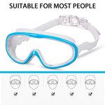 2 Pack Kids Swim Goggles, Swimming Glasses for Children from 3 to 15 Years Old