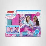 Melissa & Doug Created by Me! Flower Fleece Quilt No-Sew Craft Kit (48 squares, 4 feet x 5 feet)