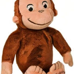 KIDS PREFERRED Curious George Monkey Stuffed Animal Plush Toys Soft Cutest Cuddle Plushie Gifts for Baby and Toddler Boys and Girls - 8 Inches