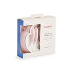 BabyBjörn Baby Plate, Spoon and Fork, 2 Sets, Powder Pink