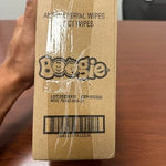 Boogie Antibacterial Hand Wipes by Boogie, Alcohol Free, Hypoallergenic and Moisturizing Aloe, Hand Wipes for Kids and Adults -100 Total Wipes (5 Packs of 20)