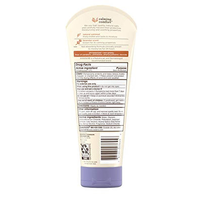 Aveeno Baby Calming Comfort Moisturizing Lotion with Relaxing Lavender & Vanilla Scents, Non-Greasy Body Lotion with prebiotic Oatmeal & Dimethicone, Paraben- & Phthalate-Free, 8 fl. oz
