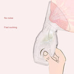 Manual Silicone Breast Pump, 5oz/150ml Milk Collector, BPA-Free with Suction Base, Leak-Proof Cap
