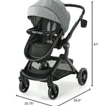 Graco Modes Nest Baby Stroller with Height Adjustable Reversible Seat, Nico