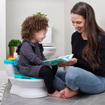 Baby Einstein Geared for Success 2-in-1 Potty Training System, Toilet & Potty Seat Included, Ages 18+ Months, with Music and Spinning Gears
