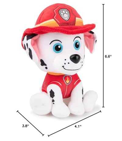 GUND Official PAW Patrol Marshall in Signature Firefighter Uniform Plush Toy, Stuffed Animal for Ages 1 and Up, 6" (Styles May Vary)
