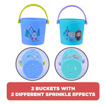 Disney Frozen Bath Toys - 11 pc Bath Value Set, Bath Toys, Finger Puppets, Rinse Cups, Foam Pump, Bath squirters