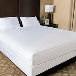 Zippered Queen Mattress Protector (8"-10" Depth) - Bed Bug Waterproof Mattress Cover, Premium Quality Hypoallergenic Encasement White