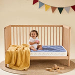 Mini Crib Mattress 38" x 24" x 4"- Firm Support and Comfort Premium Foam,Noiseless and Odorless,Hypoallergenic Mini Crib Mattress,Fits Mini and Portable Cribs,Dual Sided with Soft Breathable Fabric