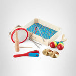 Melissa & Doug Band-in-a-Box Clap! Clang! Tap! - 10-Piece Musical Instrument Set