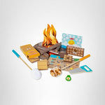 Melissa & Doug Let's Explore Campfire S’mores Set with Toy food & Kids Play Kitchen Accessories, Preschool Learning Toys for Girls & Boys 3+