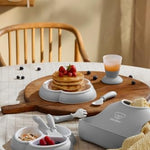 BabyBjörn Dinnerware Set, 8 pcs, Gray