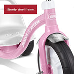 Radio Flyer Big Pink Classic Tricycle, Toddler Trike, Tricycle for Toddlers Age 2-5, Toddler Bike