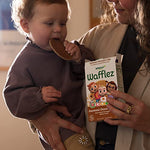 CoComelon Sprout Organic Baby Food, Toddler Snacks, Oatmeal Chocolate Chip Wafflez, Single Serve Waffles (5 Count)