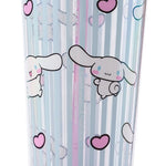 Silver Buffalo Sanrio Hello Kitty and Friends Cinnamoroll Plastic Cold Cup with Lid and Straw Topper, 24 Ounces
