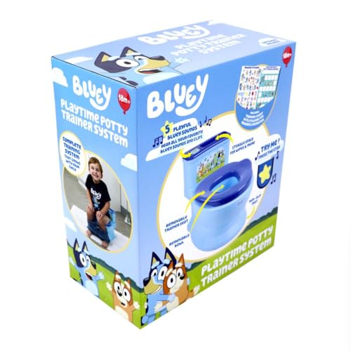 Bluey Playtime Floor Potty Trainer w/Sound