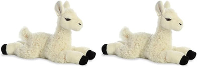 Aurora® Adorable Flopsie™ Dutch Rabbit Stuffed Animal - Playful Ease - Timeless Companions - Black 12 Inches