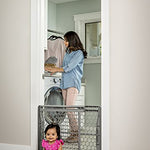 Regalo Easy Fit Plastic Adjustable Extra Wide Baby Gate, 1 Count (Pack of 1)
