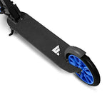 Radio Flyer Kickstart Max, Lightweight and Foldable Two-Wheel Kick Scooter Ages 8+, 220 lb Max, Large Wheels and Front Suspension for Smooth Ride