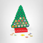 Melissa & Doug Wooden Advent Calendar - Magnetic Christmas Tree, 25 Magnets