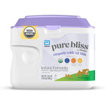 Pure Bliss by Similac Organic Baby Formula with A2 Milk Easy to Digest Gentle USDA-Certified Organic Infant Formula 0-12 months 20.6-oz Powder Tub