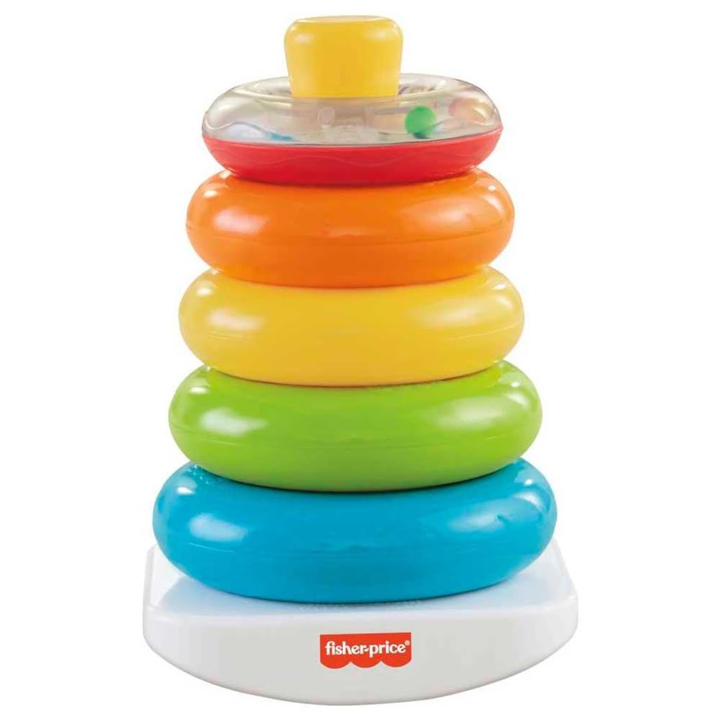 Plastic Toy Rocks Fisher-Price Baby’s First Blocks & Rock-a-Stack Toy Set, - Bath Toys ...