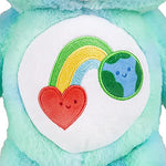 Care Bears 14" Medium Plush - I Turquoise Plushie for Ages 4+ – Stuffed Animal, Super Soft and Cuddly – Good for Girls and Boys, Employees, Collectors, Great Valentines Day Gift for Kids