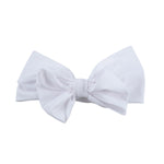 RuffleButts® Girls Swim Bow Headband - White, One Size