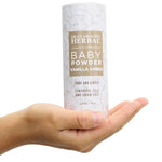 Ora's Amazing Herbal, Talc Free Baby Powder, Cornstarch Free Clay Based Powder, Real Vanilla Amber Natural Scent