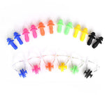 TOPQINFENGYUE 6 Packs Kids & Adults Swimming Nose Clips & Earplugs Silicone Protection Kit for Swimming Training, Multicolour