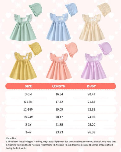 Kucnuzki Baby Girl Dress 12 18 Months Girl Clothes Baby Outfit Blue A Line Causal Toddler Summer Boho Midi Dress Ruffle Sleeve Toddler Outfit Cute Kids Clothes