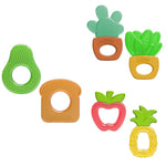 Dr. Brown's AquaCool Water-Filled Teether, Cooling Teether Toy for Babies, Soothes Sore Gums, Whimsical Shapes, BPA-Free, 0m+, Variety 6-Pack