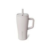 BrüMate Era 40 oz Tumbler with Handle and Straw | 100% Leakproof Insulated Water Bottle Tumbler with Lid and Flexible SoftSip Straw | Made of Stainless Steel | Cup Holder Friendly | 40oz (Lavender)