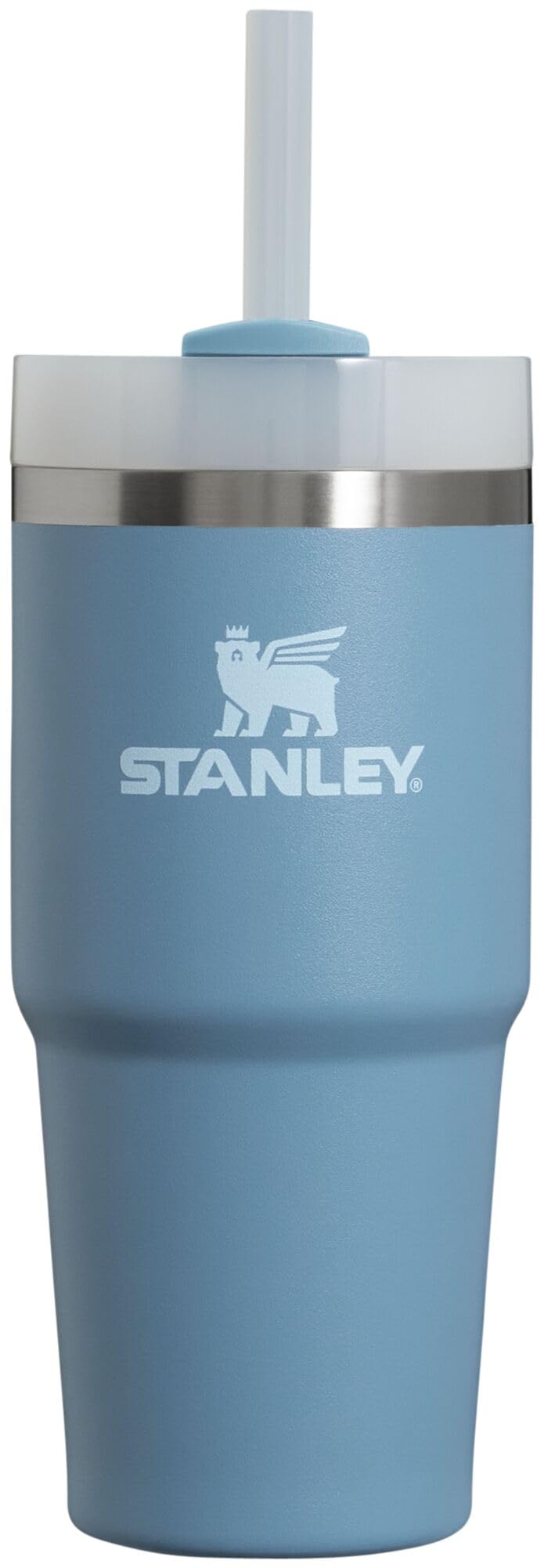 Stanley Quencher H2.0 FlowState Stainless Steel Vacuum Insulated Tumbler with Lid and Straw for Water, Iced Tea or Coffee, Smoothie and More, Rose Quartz 2.0, 30 OZ / 0.89 L