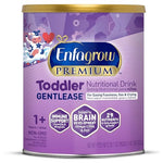 Enfagrow Premium Toddler Gentlease nutritional drink can on a white background
