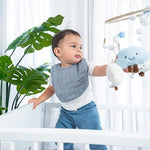 Comfy Cubs Muslin Bibs for Babies, (Pack of 8) - Soft and Highly Absorbent, Feeding, Drool and Teething Bib, Adjustable Snaps - Stylish & Colorful Unisex Designs, Giftable Set - (Multicolor)