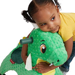 Radio Flyer Jade The Magical Dragon with Interactive Lights and Sounds, Ride On Toy for Toddlers Ages 1-3, Green Dragon Toy for Kids, Medium