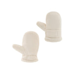 RAOEXI Toddler Infant Winter Mittens Lined with Fleece Easy-on Baby Boy Girls Warm Gloves Outdoor (A-beige,M (1-2 Years))