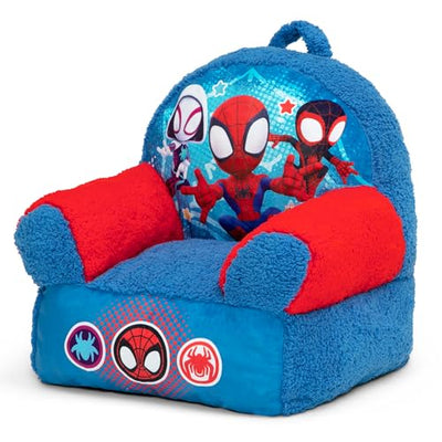 Delta Children - Spidey and His Amazing Friends Cozee Buddy Kids Chair, Blue