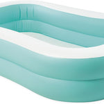 Intex 57181EP Swim Center Inflatable Family Pool: 159 Gallon Capacity – 90" x 60" x 19" – Color May Vary