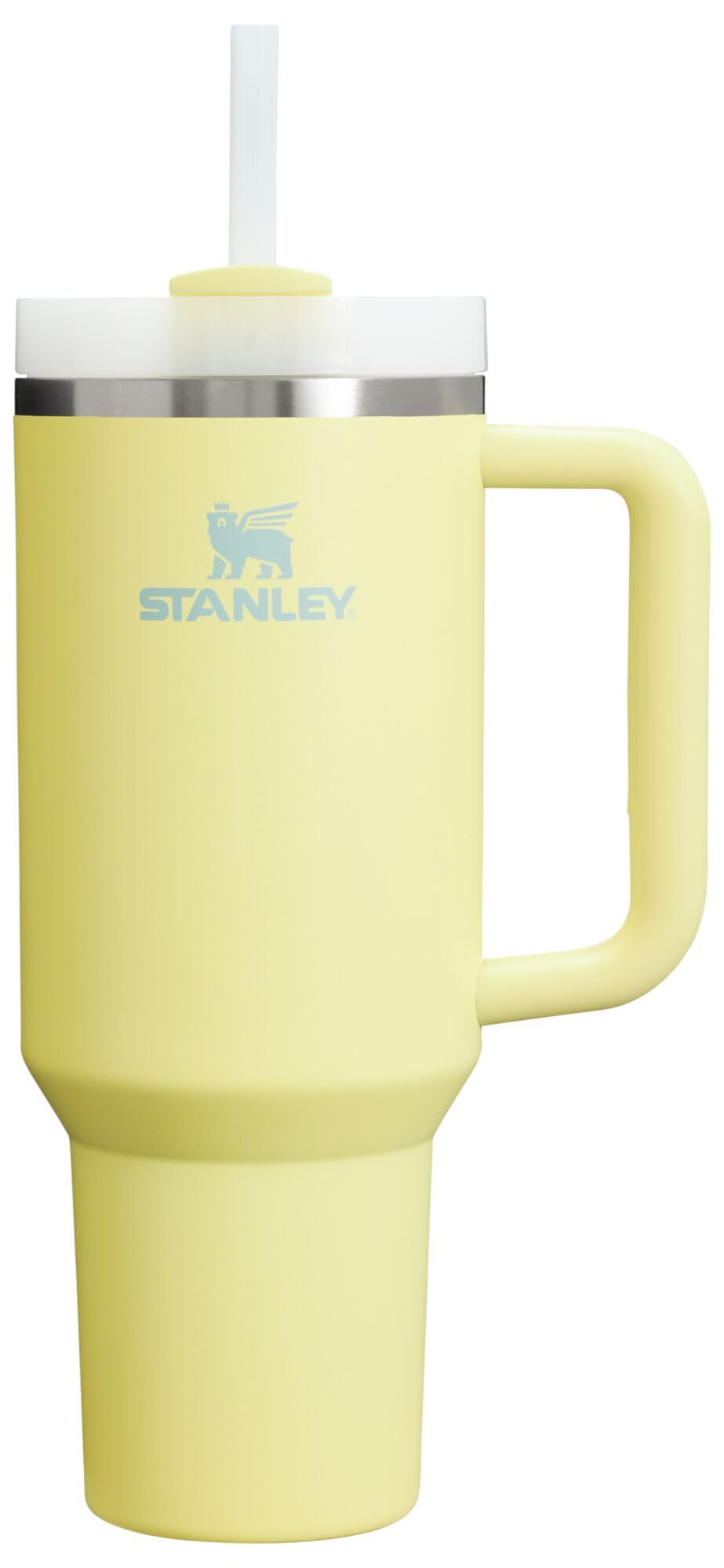 Stanley Quencher H2.0 FlowState Stainless Steel Vacuum Insulated Tumbler with Lid and Straw for Water, Iced Tea or Coffee, Smoothie and More, Rose Quartz 2.0, 30 OZ / 0.89 L