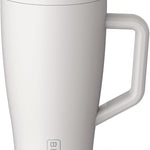 BrüMate Era 40 oz Tumbler with Handle and Straw | 100% Leakproof Insulated Tumbler with Lid and Straw | Made of Stainless Steel | Cup Holder Friendly Base | 40oz (Dune)