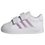 adidas Unisex-Baby Grand Court 3.0 Cf I, White/Iridescent/White, 6
