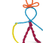 Wikki Stix for Doodlers - Kid's Travel Essential: Portable Creativity On-The-Go! Pack of 24 Wikki Stix in Neon and Primary Colors. Made in USA ! 3 & Up.
