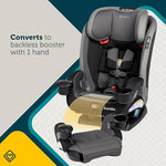 Safety 1st Everslim DLX Slim Convertible Car Seat– A 4-in-1 Convertible Child Safety Car Seats; Baby Car Seats for 5-100 lbs, Dunes Edge