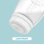 Gotocut Breast Milk Collection and Storage Bottles, 6oz/180ml, Compatible with Spectra S1 S2 9 Plus, Motif Luna, and Most Wide-Mouth Flanges, Work with Spectra Bottles for Pumping, 4 Pack