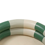 Inflatable Pool Baby Retro Blow Up Swimming Pool Family Cute Thickened Water Pool (Green Stripe)