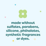 Babyganics KidsFoaming Body Wash, Cupcake, Tear-Free, 14 Fl Oz (Pack of 2)